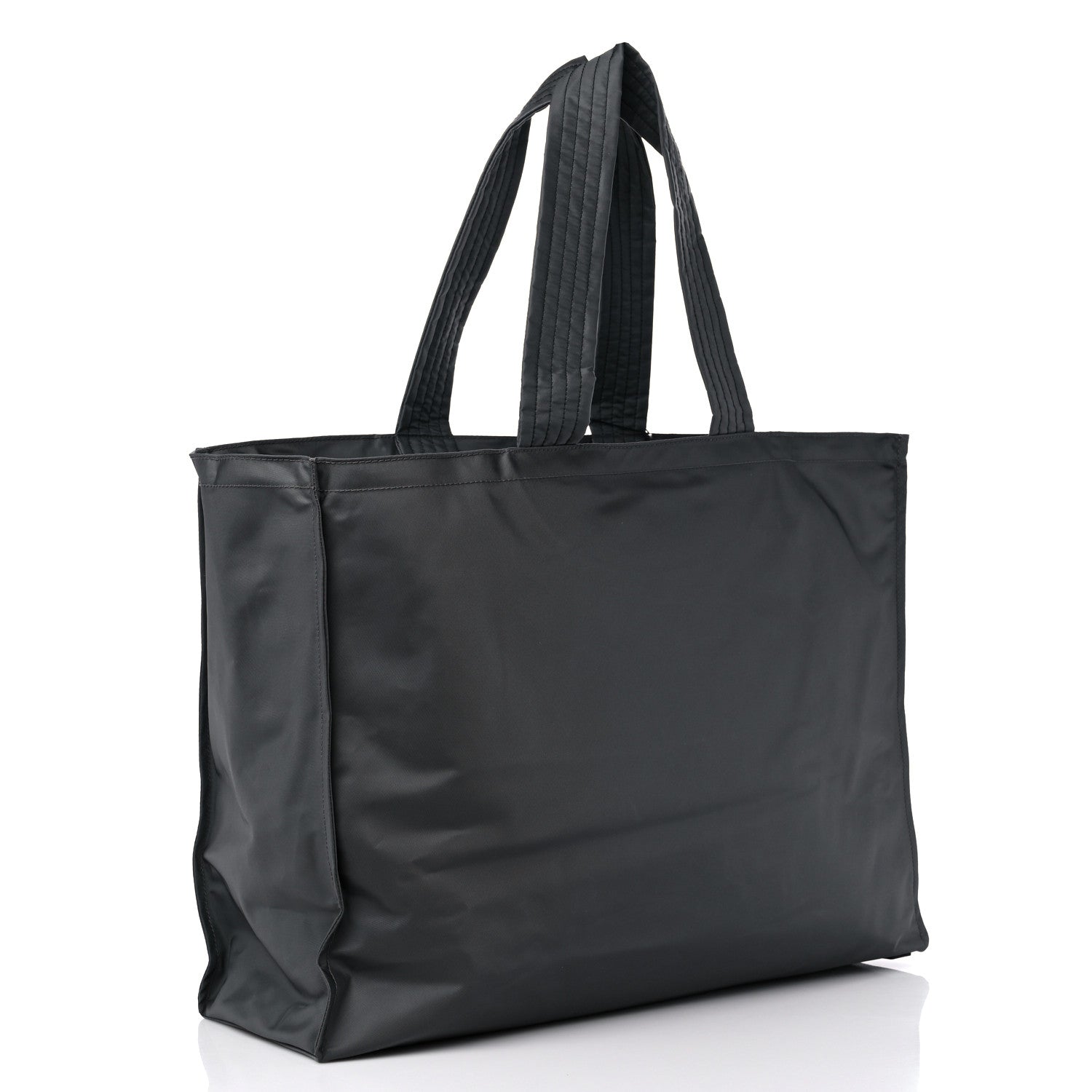 Burberry Nylon Logo Trench Tote Bag Grey 3 of 10