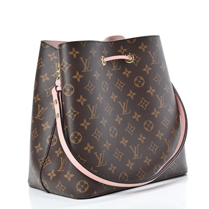 Louis Vuitton Monogram Neonoe MM Rose Poudre 2 of 11