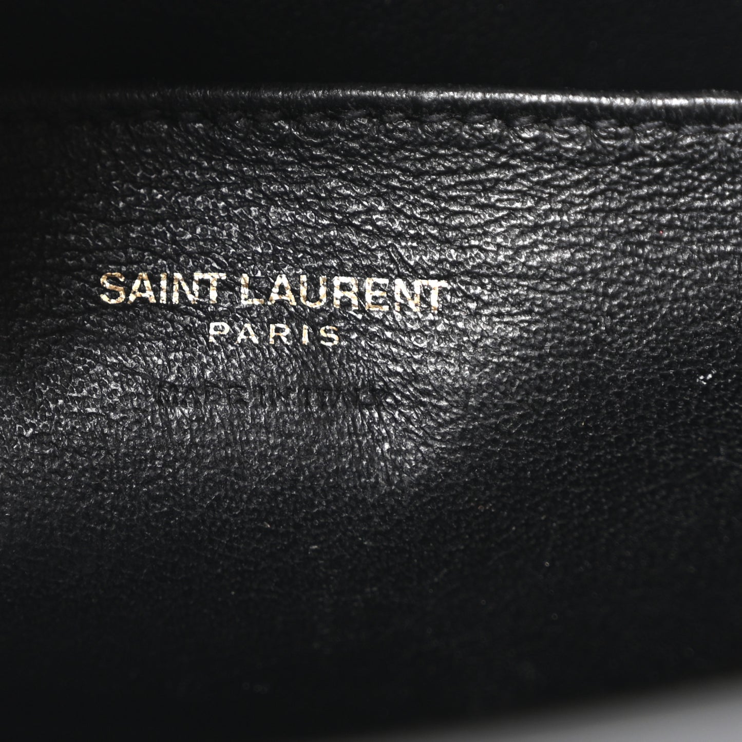 Calfskin Monogram Baby Cabas Black