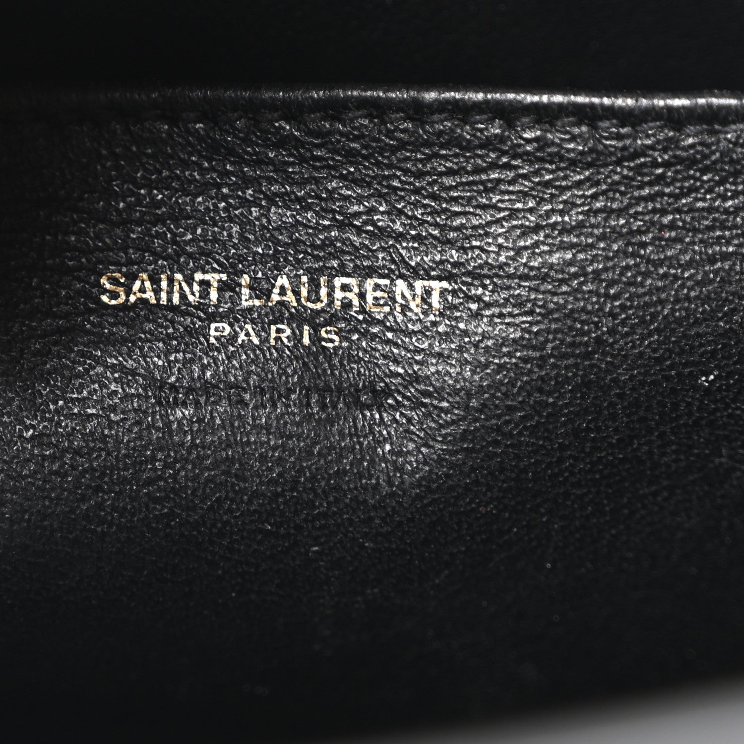 Saint Laurent Calfskin Monogram Baby Cabas Black 6 of 10