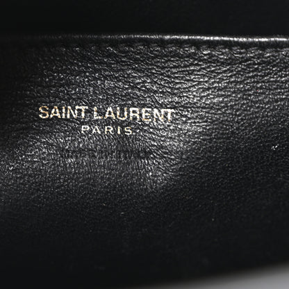 Saint Laurent Calfskin Monogram Baby Cabas Black 6 of 10