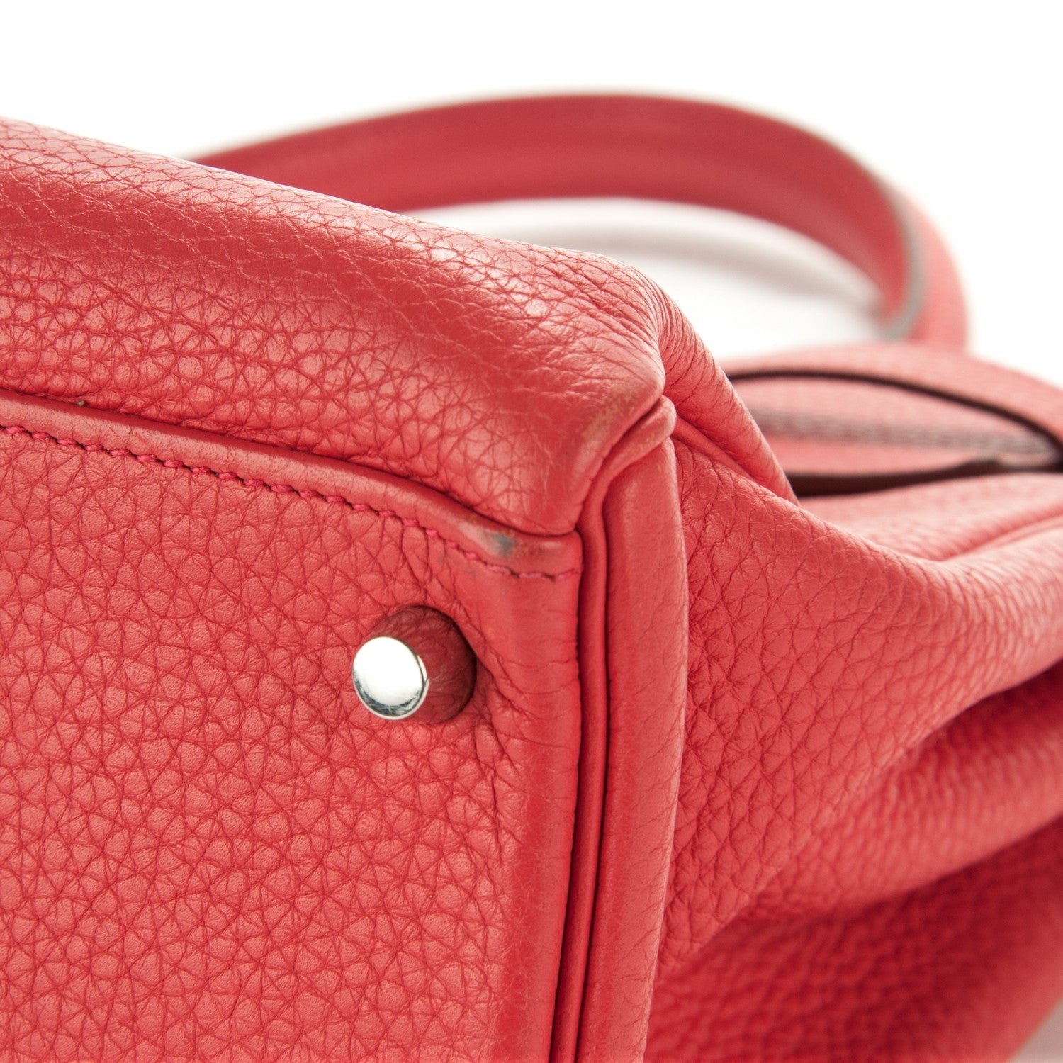 Hermes Taurillon Clemence Kelly Retourne 35 Rose Jaipur 28 of 31