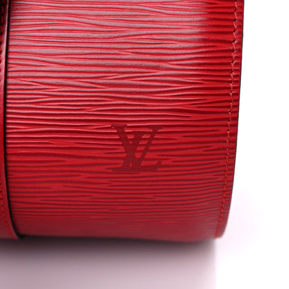 Louis Vuitton Epi Soufflot Castillan Red 9 of 12