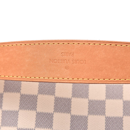 Louis Vuitton Damier Azur Graceful MM Rose Ballerine 13 of 15