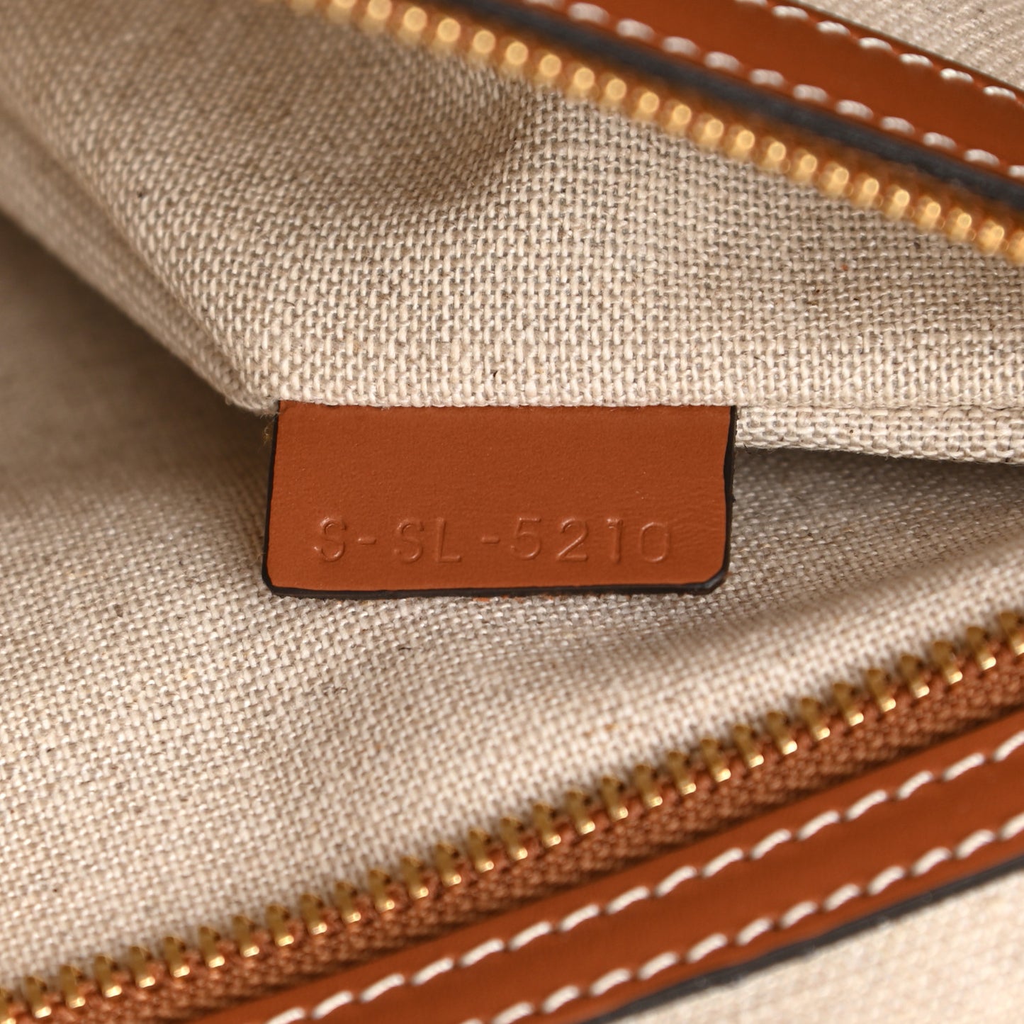 Plein Soleil Textile Calfskin Horizontal Cabas Beige Yellow