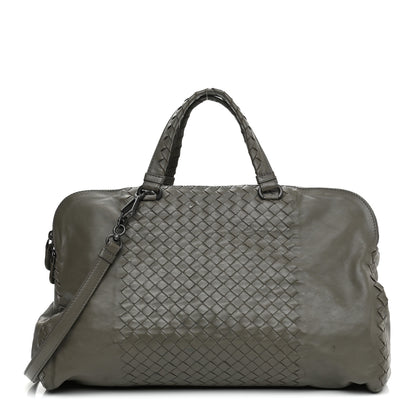 Bottega Veneta Calfskin Intrecciato Large Leggero Tote Kaki Fondente 1 of 14