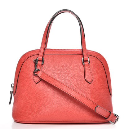 Gucci Calfskin Mini Dome Bag Sporting Red 1 of 8