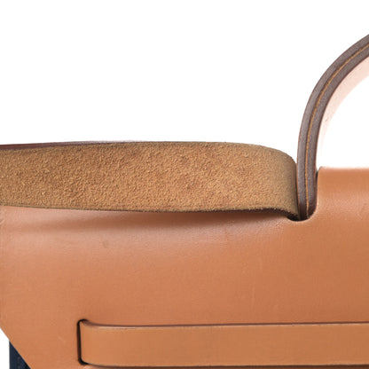 Hermes Toile Vache Hunter Herbag Zip 39 MM Bleu De Malte 12 of 13