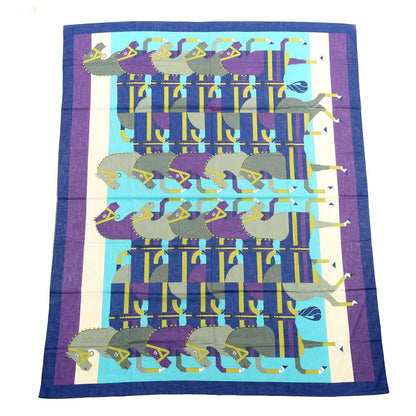 Hermes Cashmere Silk Rocabar Shawl 140 1 of 3