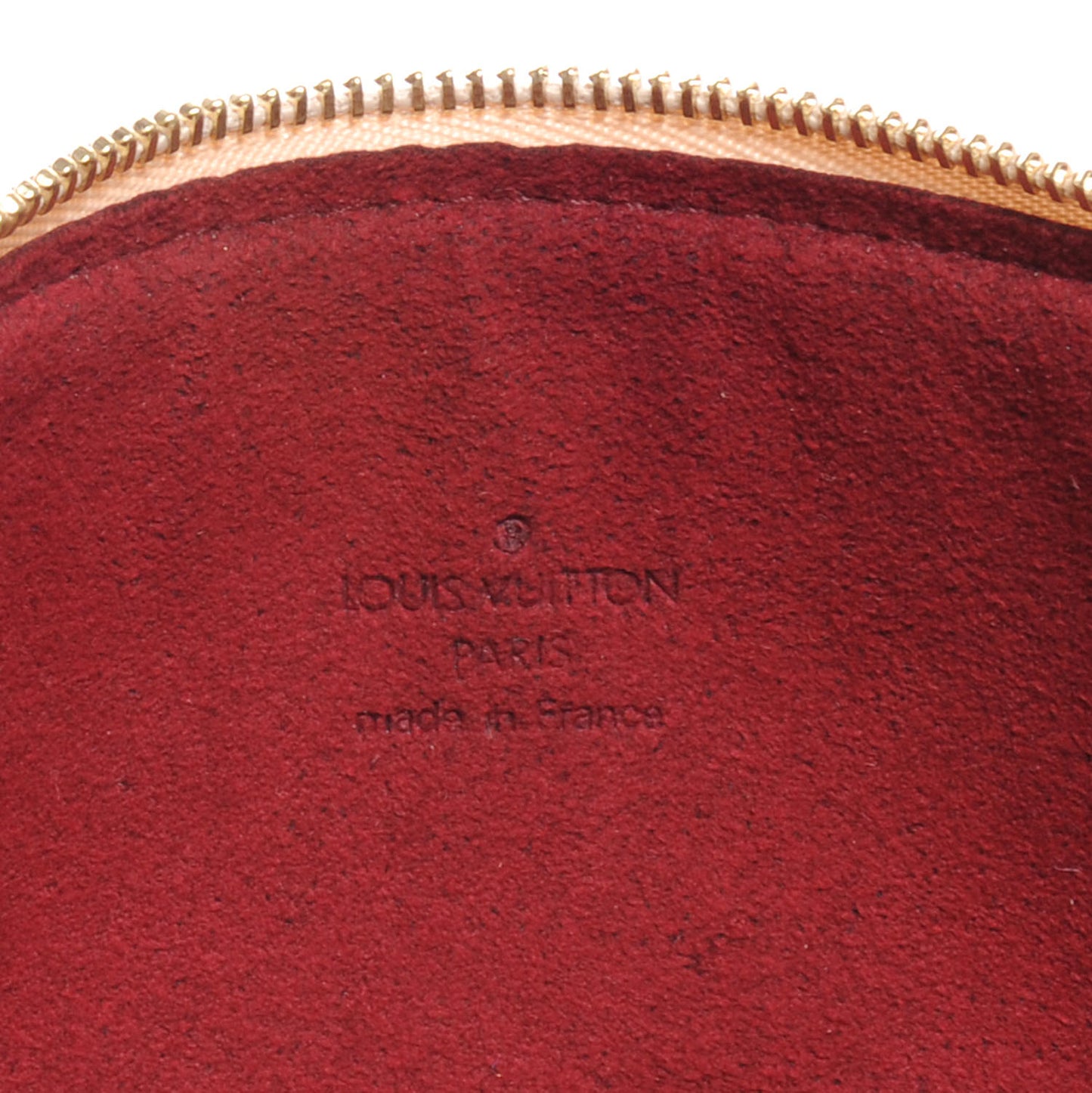 Monogram Multicolor Pochette Accessories White