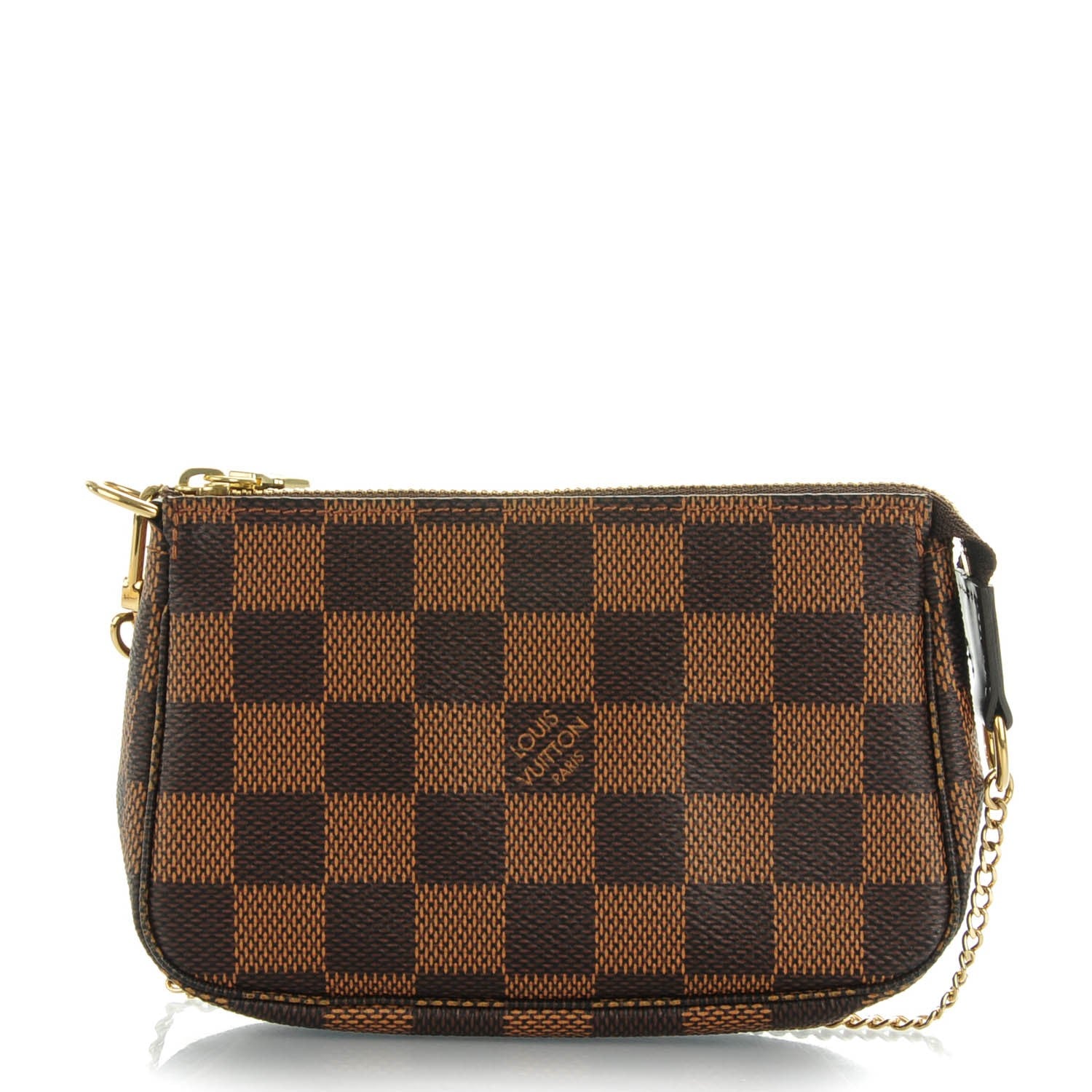 Louis Vuitton Damier Ebene Mini Pochette Accessories 1 of 7
