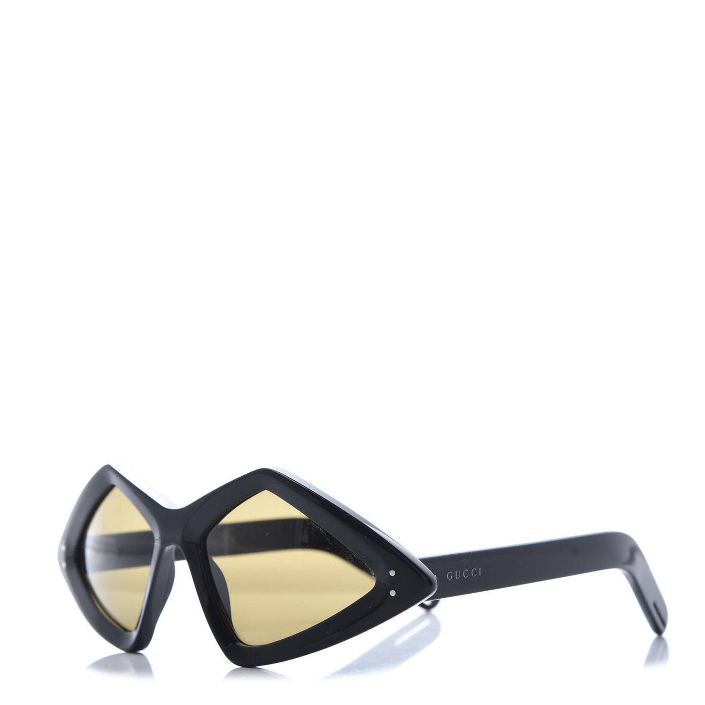 Acetate Geometric Sunglasses GG0496S Black