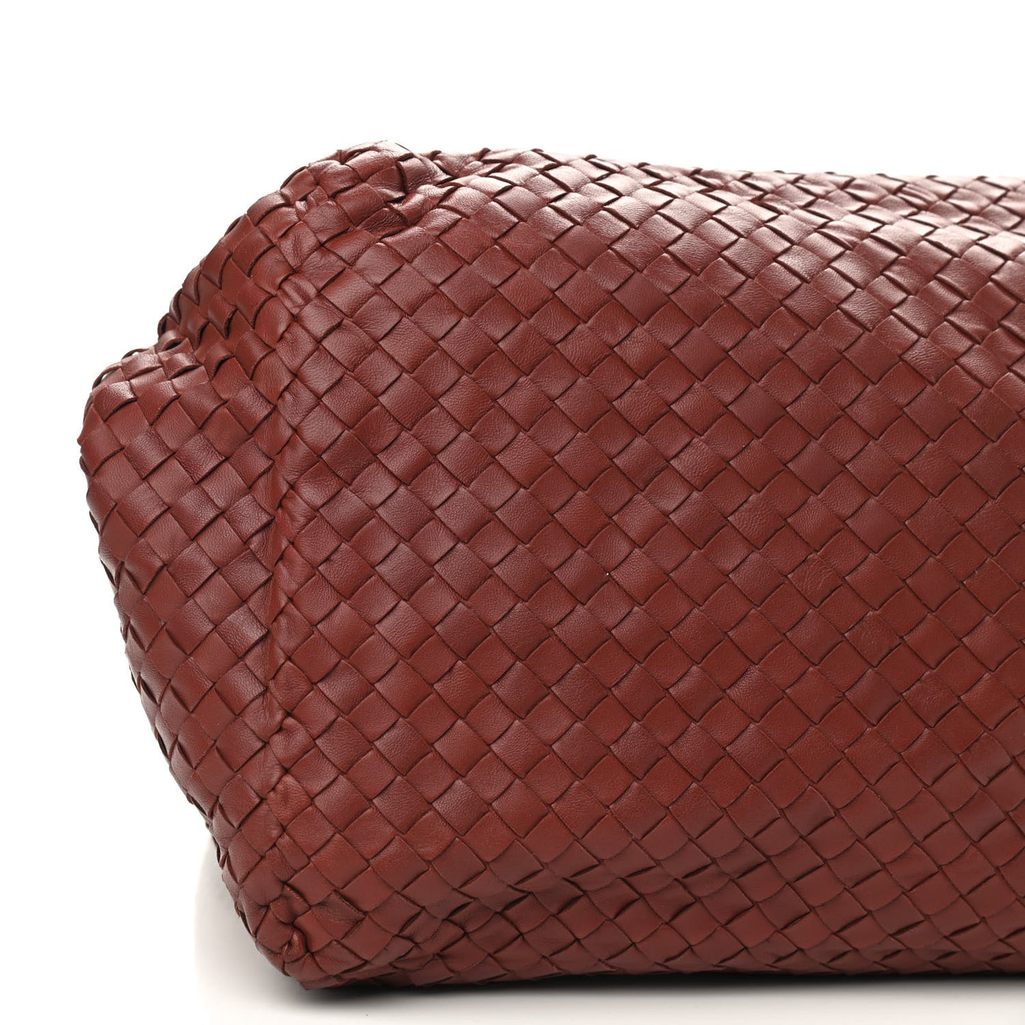 Nappa Intrecciato Large Cesta Tote Brique