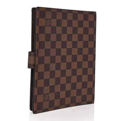 Louis Vuitton Damier Ebene Large Ring Agenda Cover 2 of 8