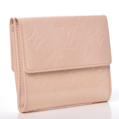 Louis Vuitton Vernis Elise Wallet Marshmallow 3 of 9