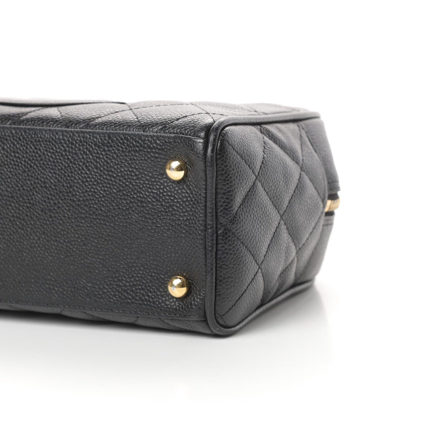Chanel Caviar Quilted Small Bowler Black 10 of 16