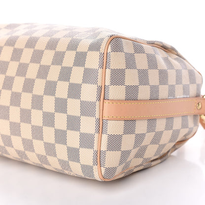 Louis Vuitton Damier Azur Speedy Bandouliere 25 9 of 10
