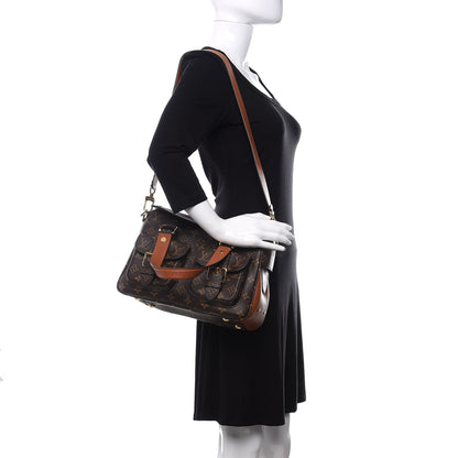 Louis Vuitton Monogram Manhattan NM Caramel 2 of 10