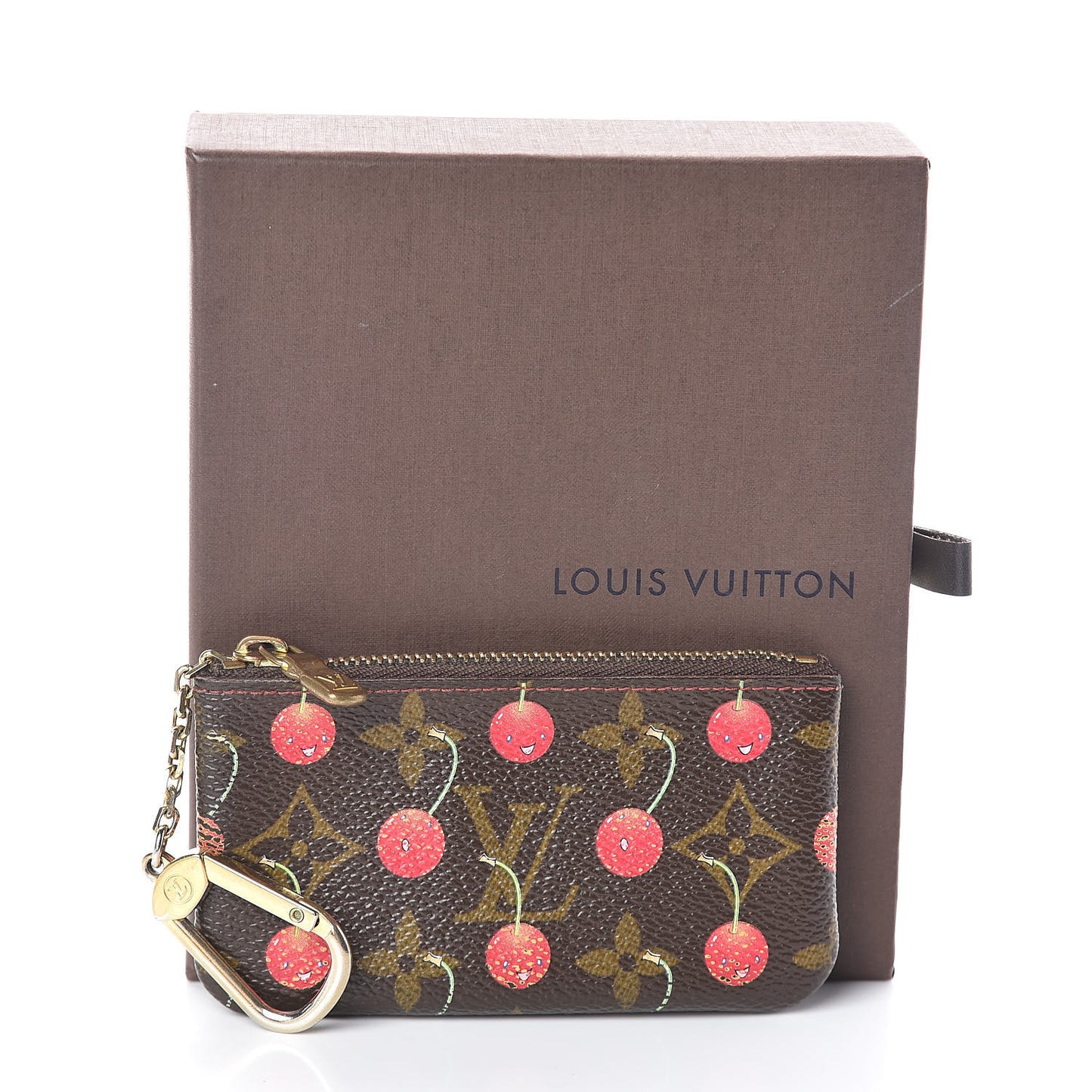 Monogram Cerises Key Pouch
