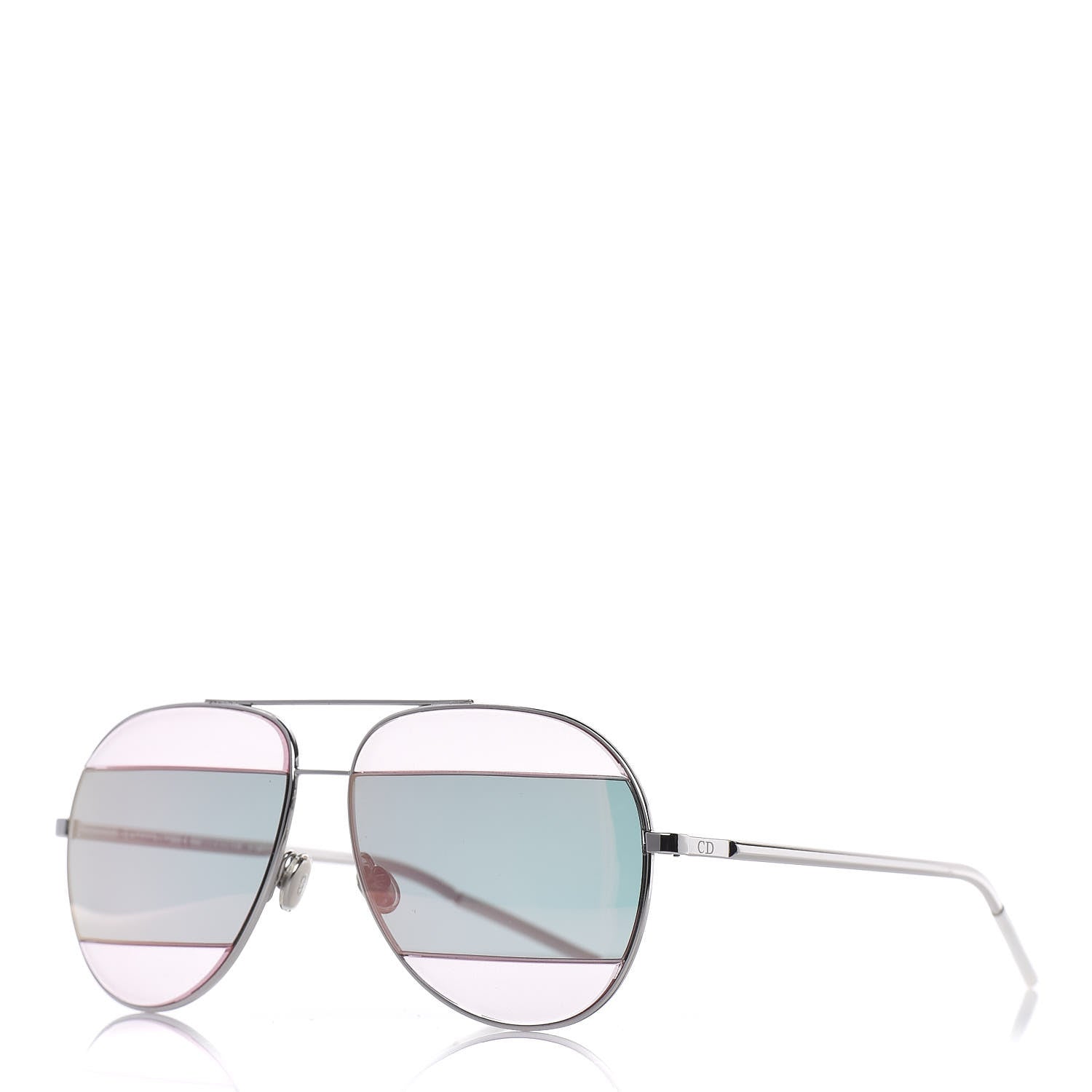 Christian Dior Metal DiorSplit 2 Sunglasses Pink 1 of 7