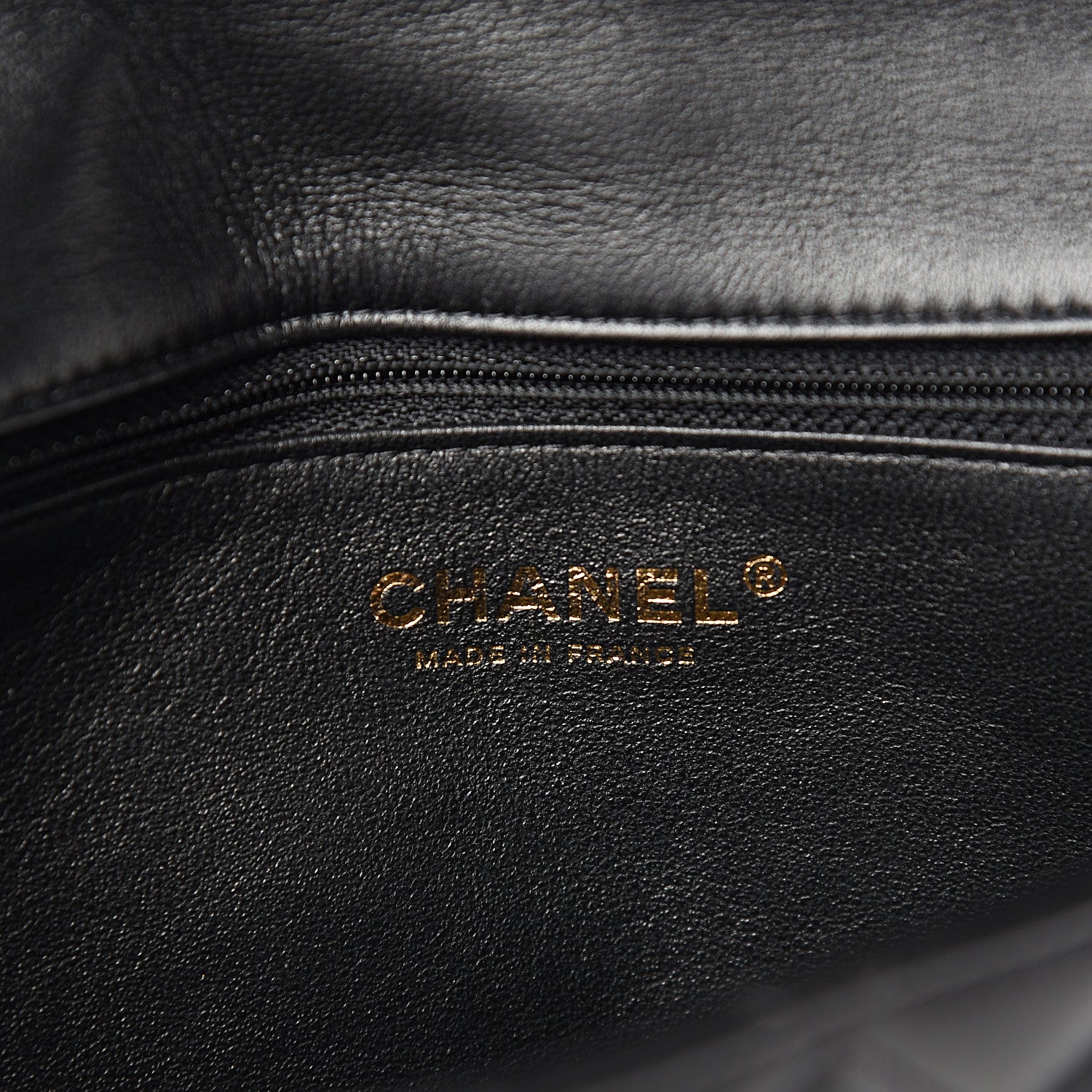 Chanel Lambskin Quilted Flap Clutch Black 5 of 10