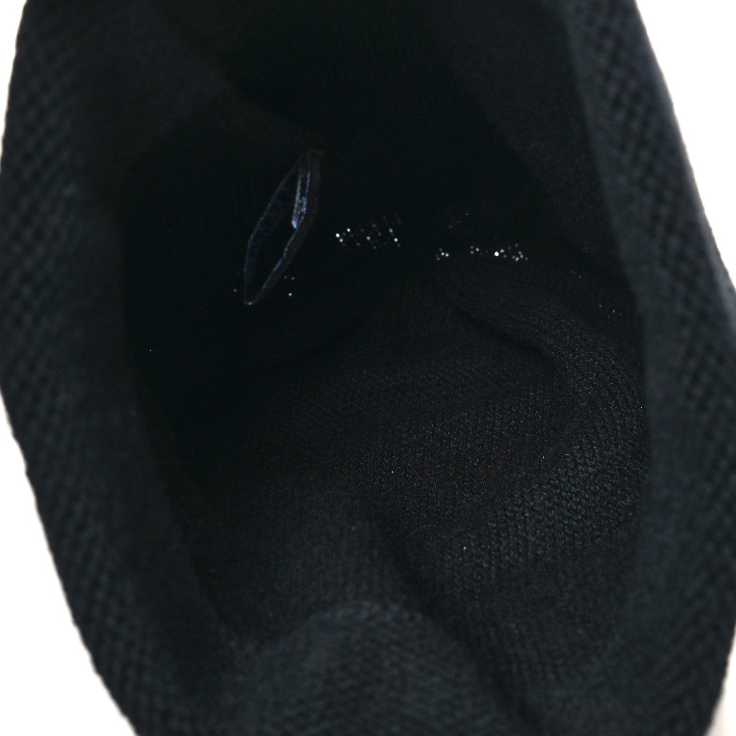 Chanel Cashmere CC Beanie Hat Black 3 of 4
