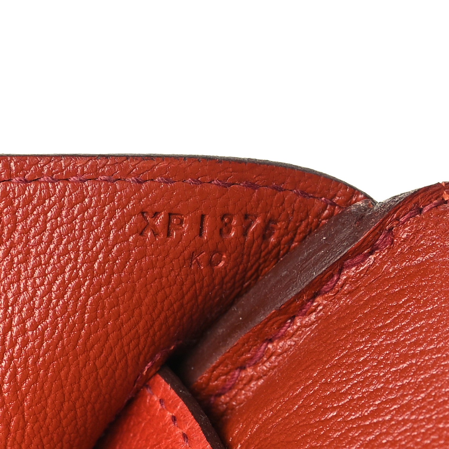Hermes Togo Swift Ghillies Birkin 35 Brique 7 of 10