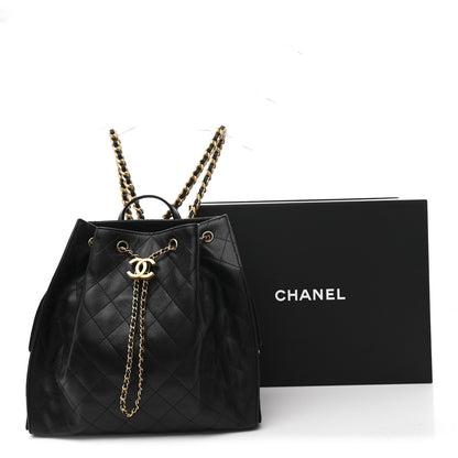Chanel Caviar Quilted Large Chanel 25 Backpack Black 11 of 11
