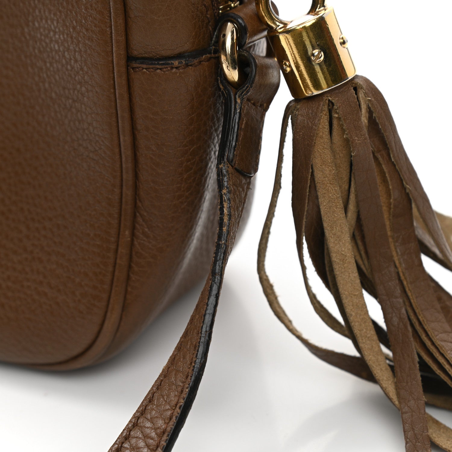 Gucci Cellarius Calfskin Small Soho Disco Bag Acero 16 of 18