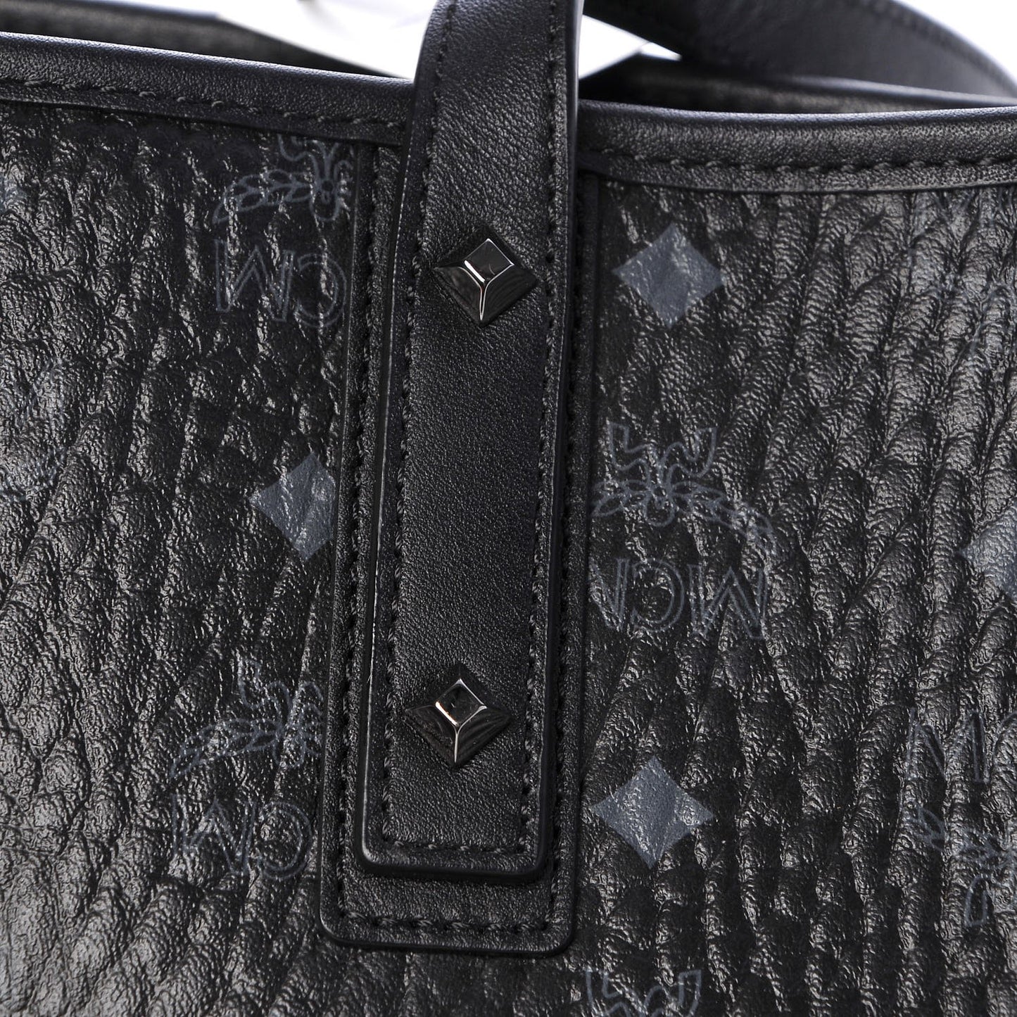 Visetos Large Anya Shopper Tote Black