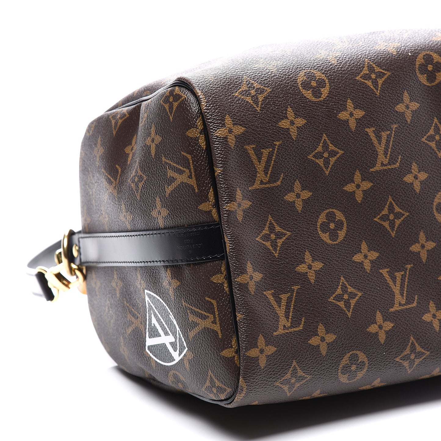 Monogram My World Tour Speedy Bandouliere 30 Black