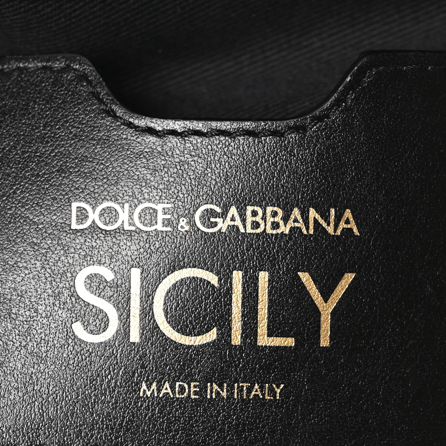 Dolce & Gabbana Dauphine Leopard Print Small Miss Sicily Satchel Black 6 of 9