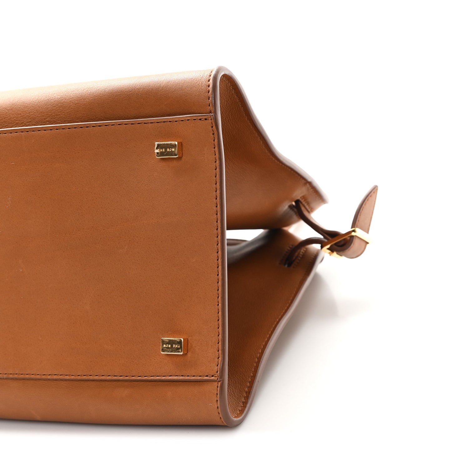 Polished Saddle Calfskin Soft Margaux 12 Cuir