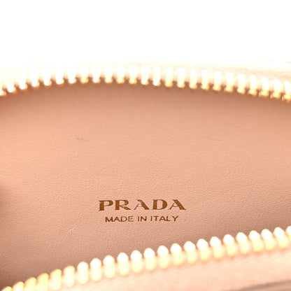 Prada Saffiano Triangle Mini Bag Cipria 6 of 11