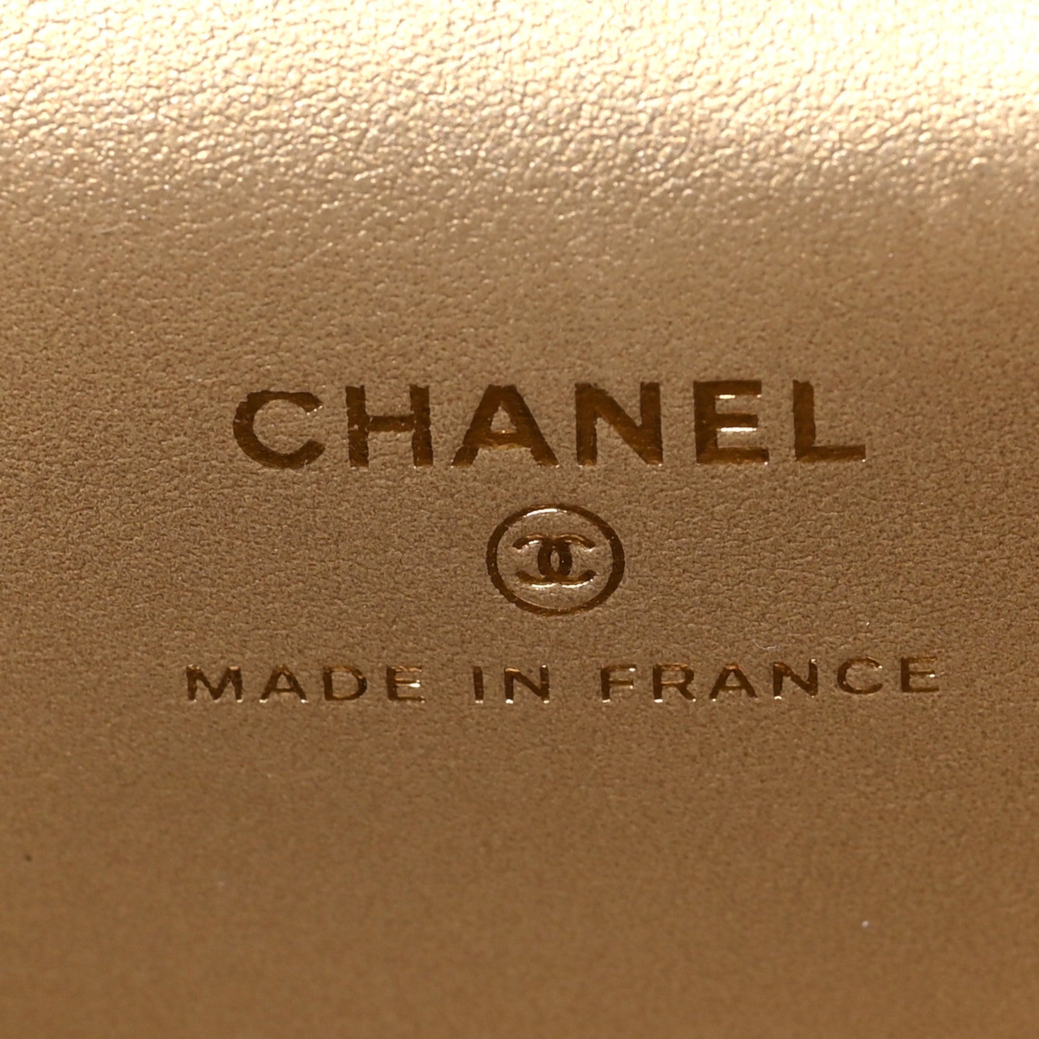 Chanel Lambskin Quilted Mini Pearl Crush Vanity Case With Chain Black 6 of 12