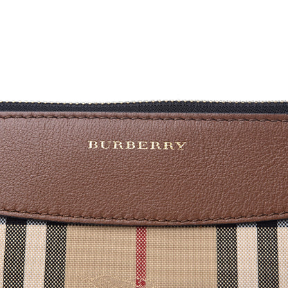 Burberry Horseferry Check Peyton Crossbody Clutch Bag Brown 10 of 12