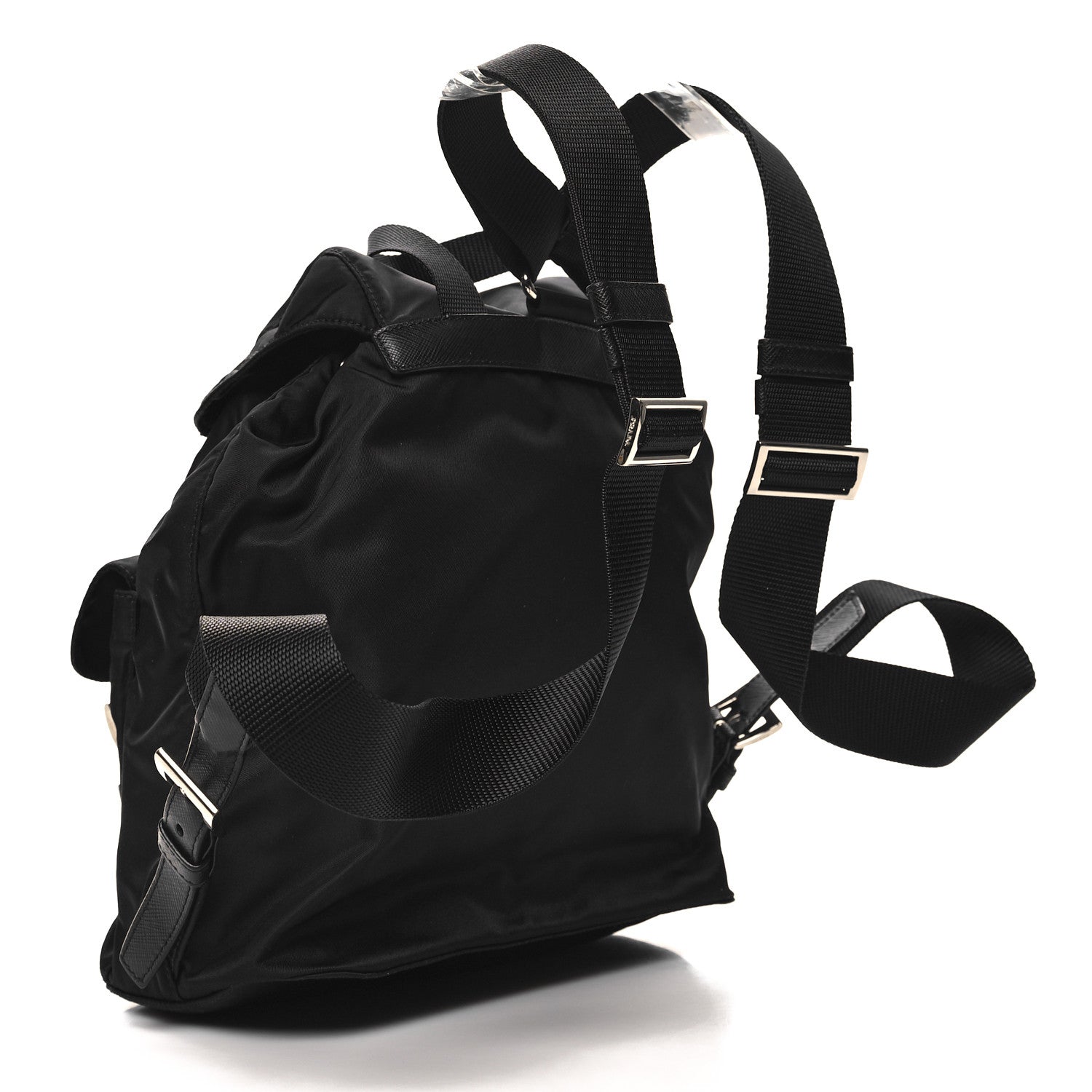 Prada Tessuto Nylon Vela Small Backpack Black 3 of 9