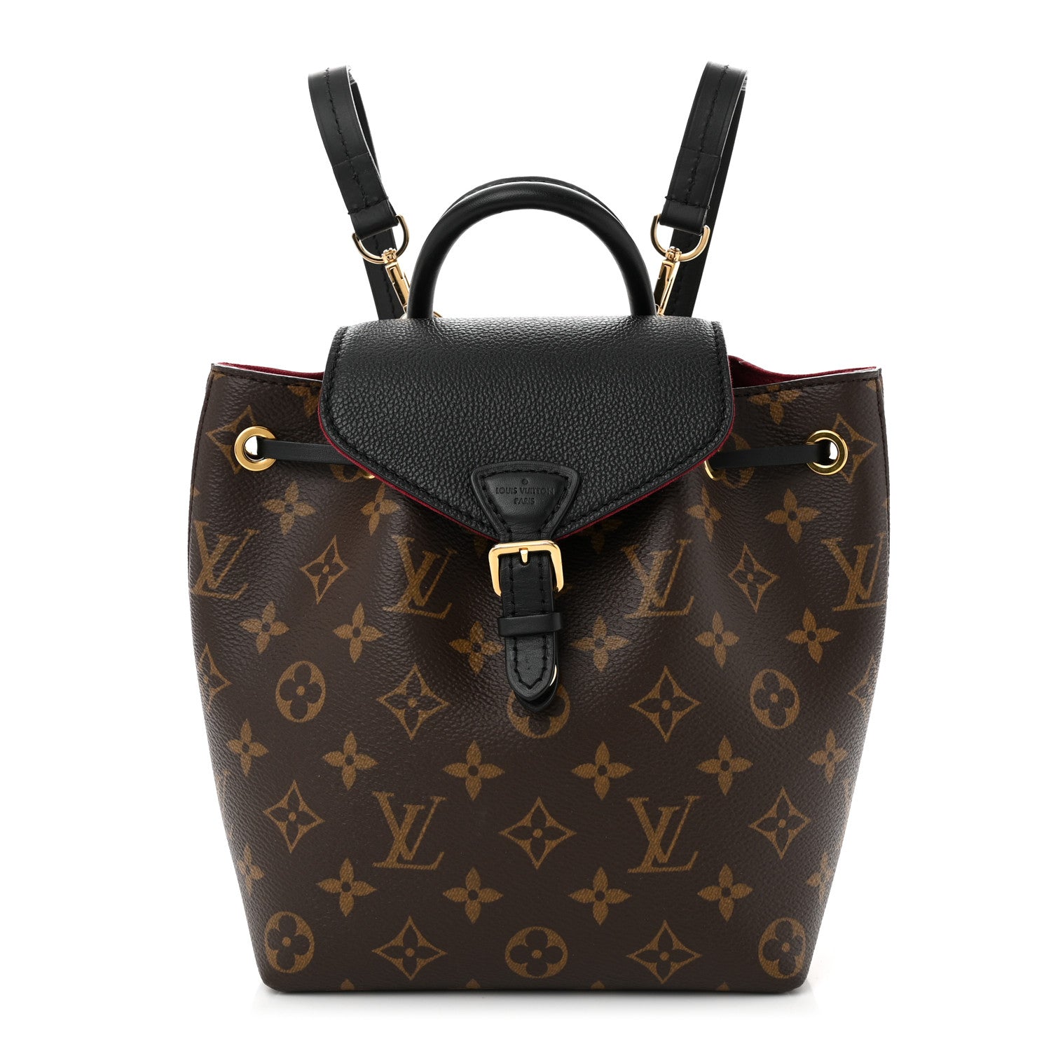 Louis Vuitton Monogram BB Montsouris NM Backpack Black 1 of 10