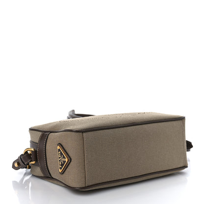 Prada Jacquard Logo Camera Bag Corda Bruciato 6 of 9