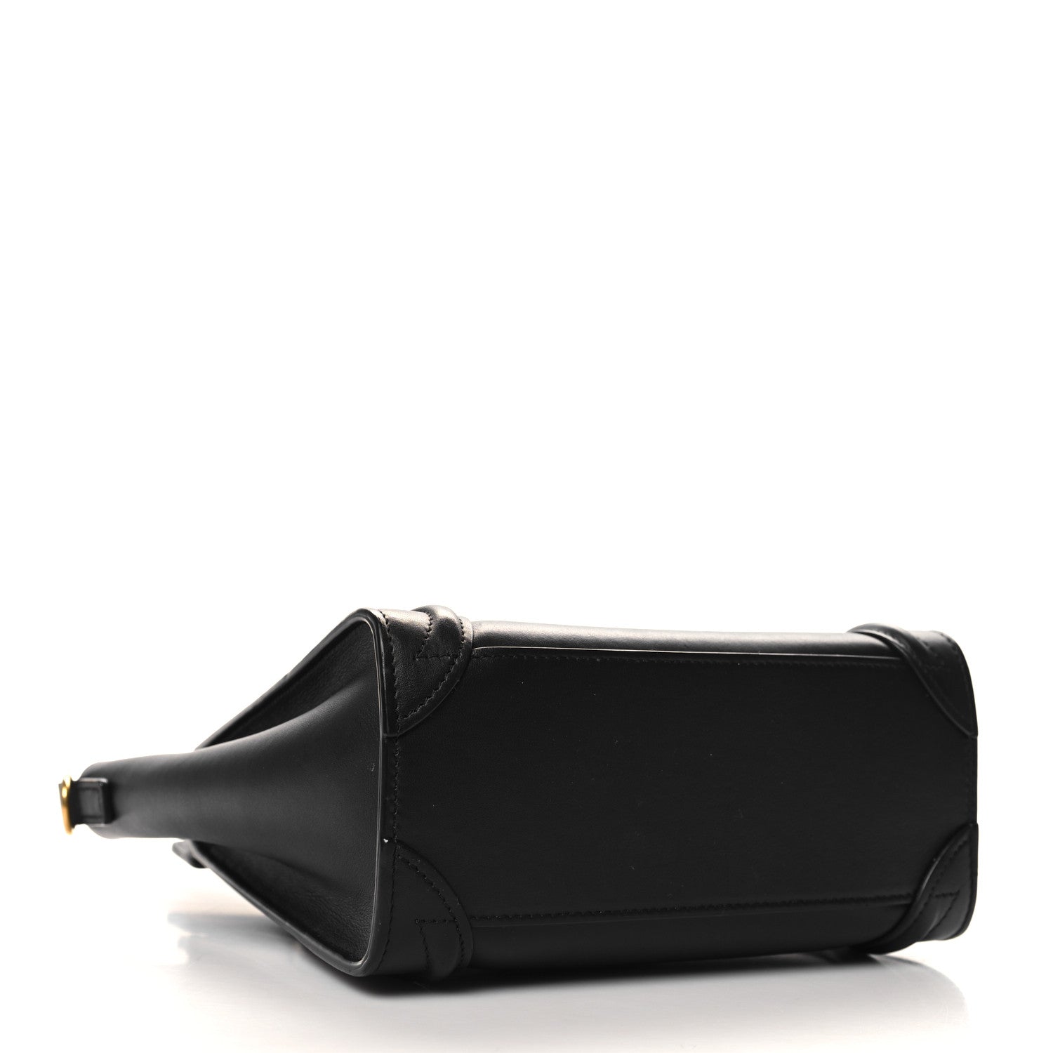 Celine Smooth Calfskin Nano Luggage Black 4 of 9