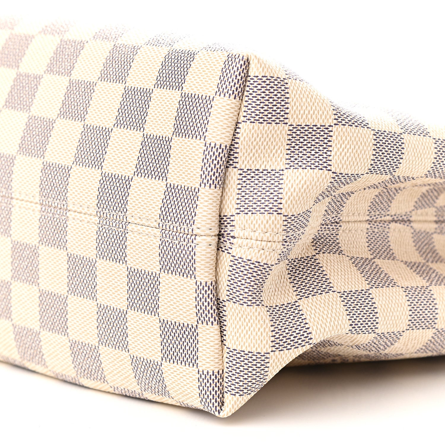 Louis Vuitton Damier Azur Graceful MM Rose Ballerine 10 of 10