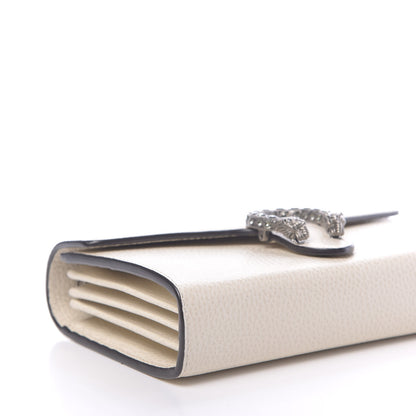 Gucci Dollar Calfskin Mini Dionysus Chain Wallet Mystic White 8 of 11