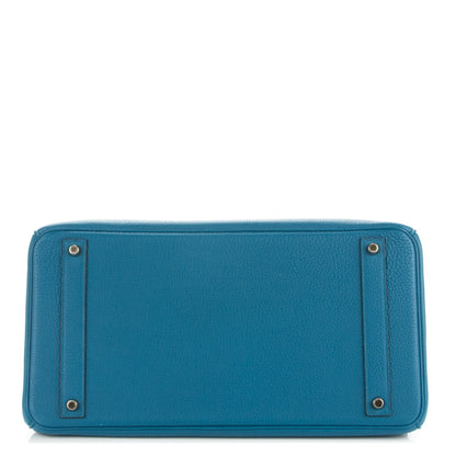 Hermes Togo Birkin 40 Cobalt 5 of 27