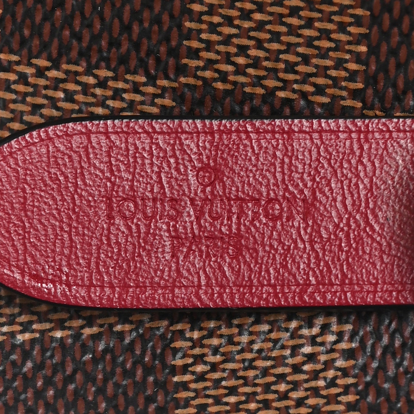 Damier Ebene Neonoe MM Cherry Berry