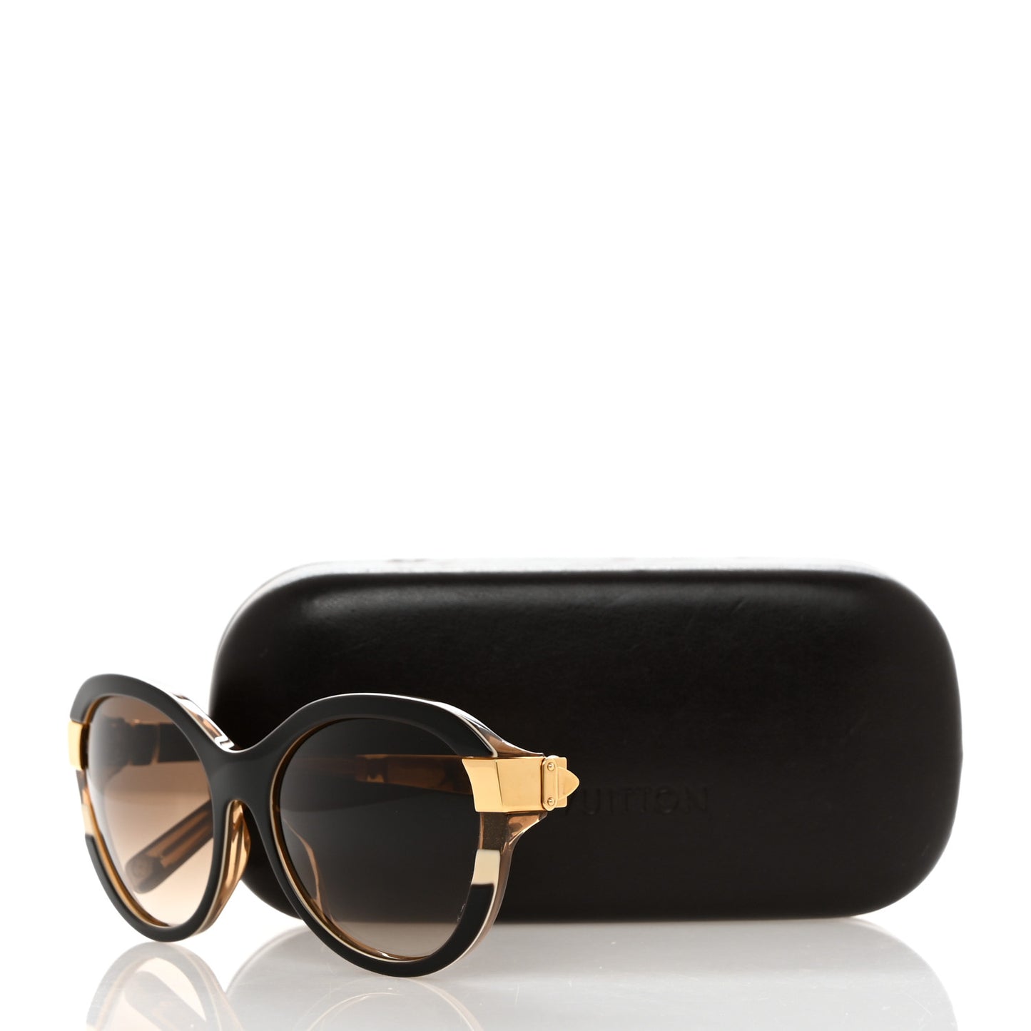Petit Soupcon Cat Eye Sunglasses Z0487W Brown