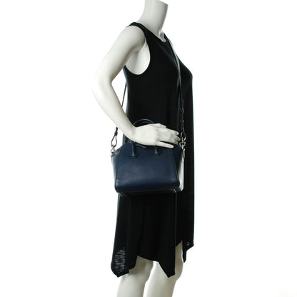 Givenchy Sugar Goatskin Mini Antigona Navy 2 of 7