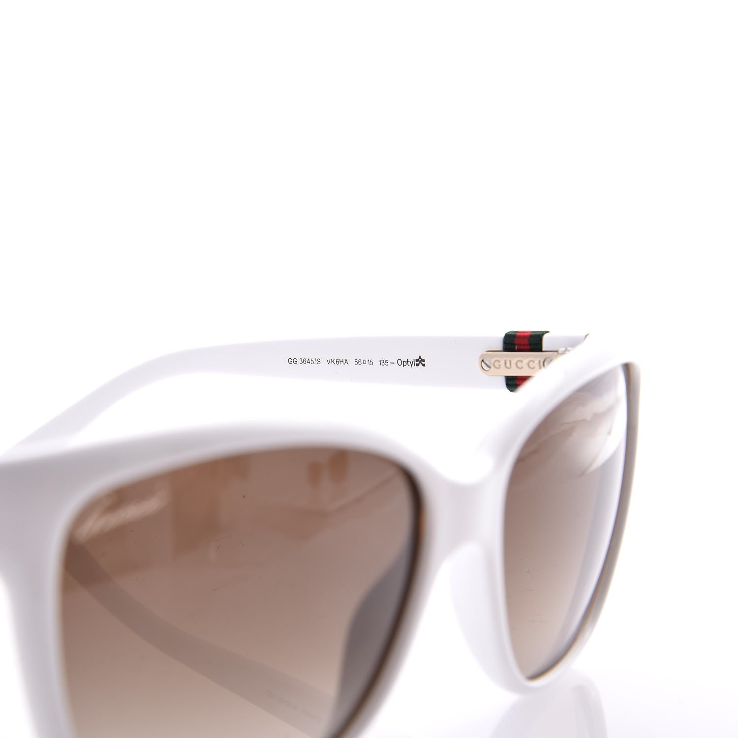 Gucci Web Sunglasses GG 3645/S White 7 of 8