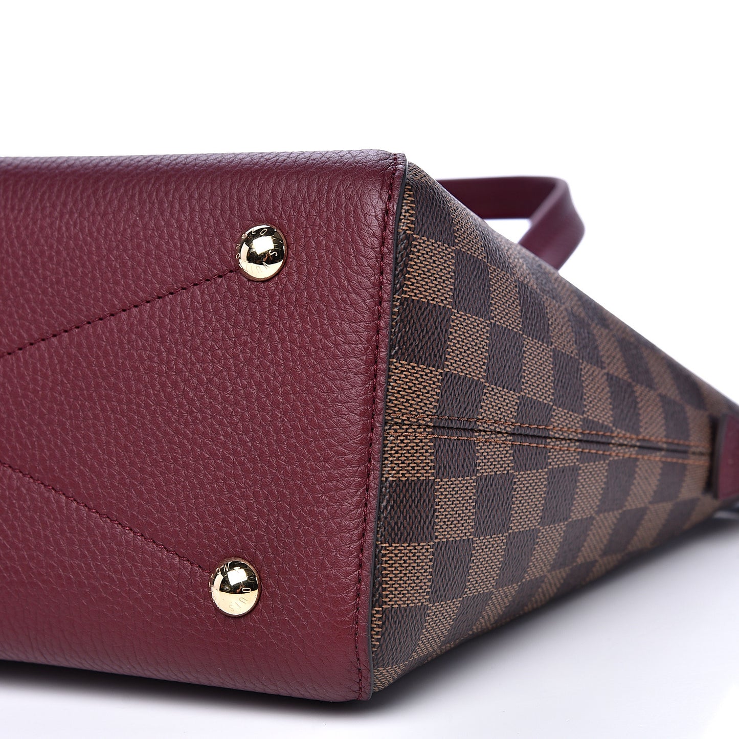 Damier Ebene Cuir Taurillon Hyde Park Fuchsia