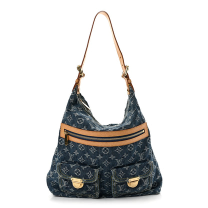 Louis Vuitton Denim Baggy GM Blue 1 of 11