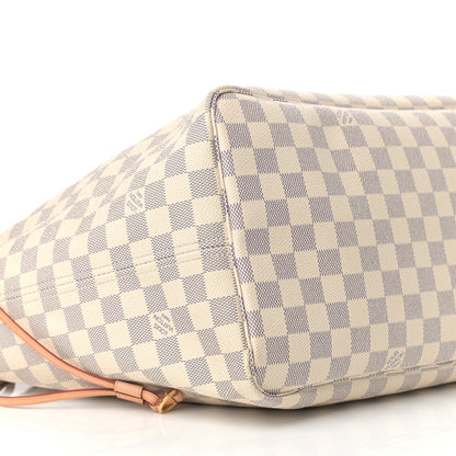 Louis Vuitton Damier Azur Neo Neverfull GM Rose Ballerine 8 of 9